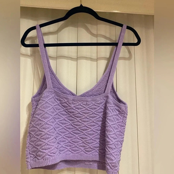 *LIKE NEW* Sweet Republic Knitted Crop Top Y2K M/L EUC - Picture 6 of 6